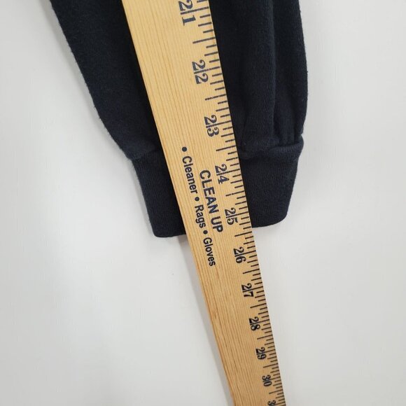 Quiksilver Logo Regular Fit Long Sleeve Top Crewneck Cotton XL Men Black Multi - Picture 10 of 10